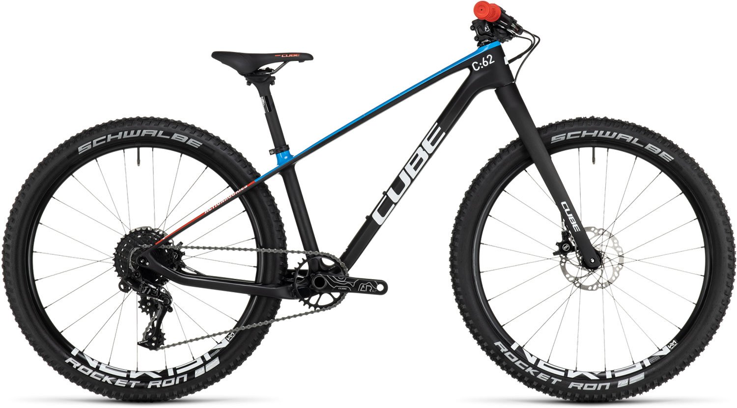 Cube Elite 240 C:62 SLX carbon´n´blue´n´red